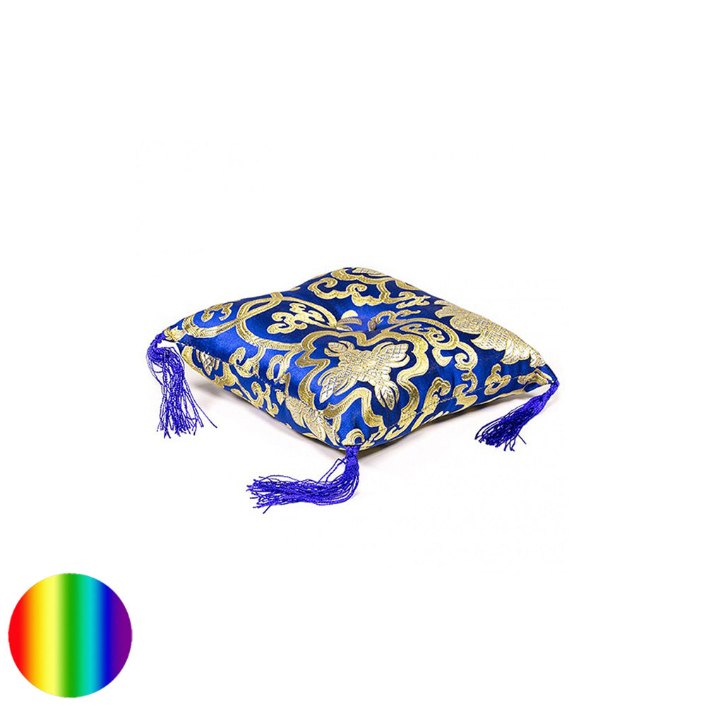 Kissen für Klangschale - blau 14 cm