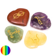 Reiki Steine - Herz 4 Steine