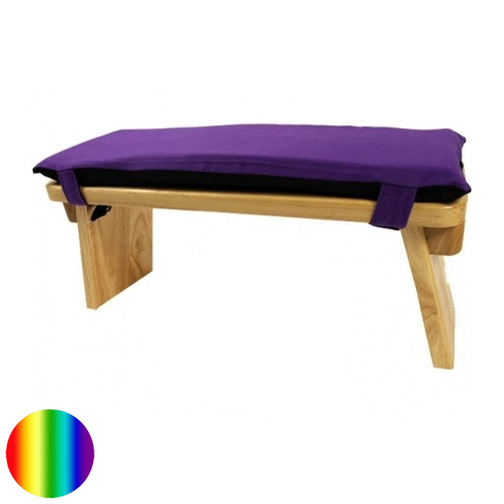 Meditationsbank-Kissen - violett