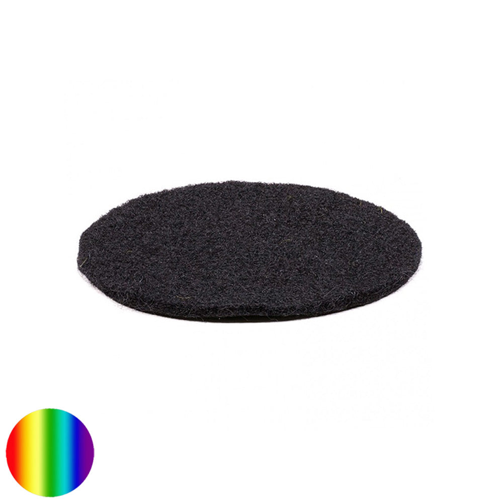 Filzuntersetzer für Klangschalen 15 cm - schwarz