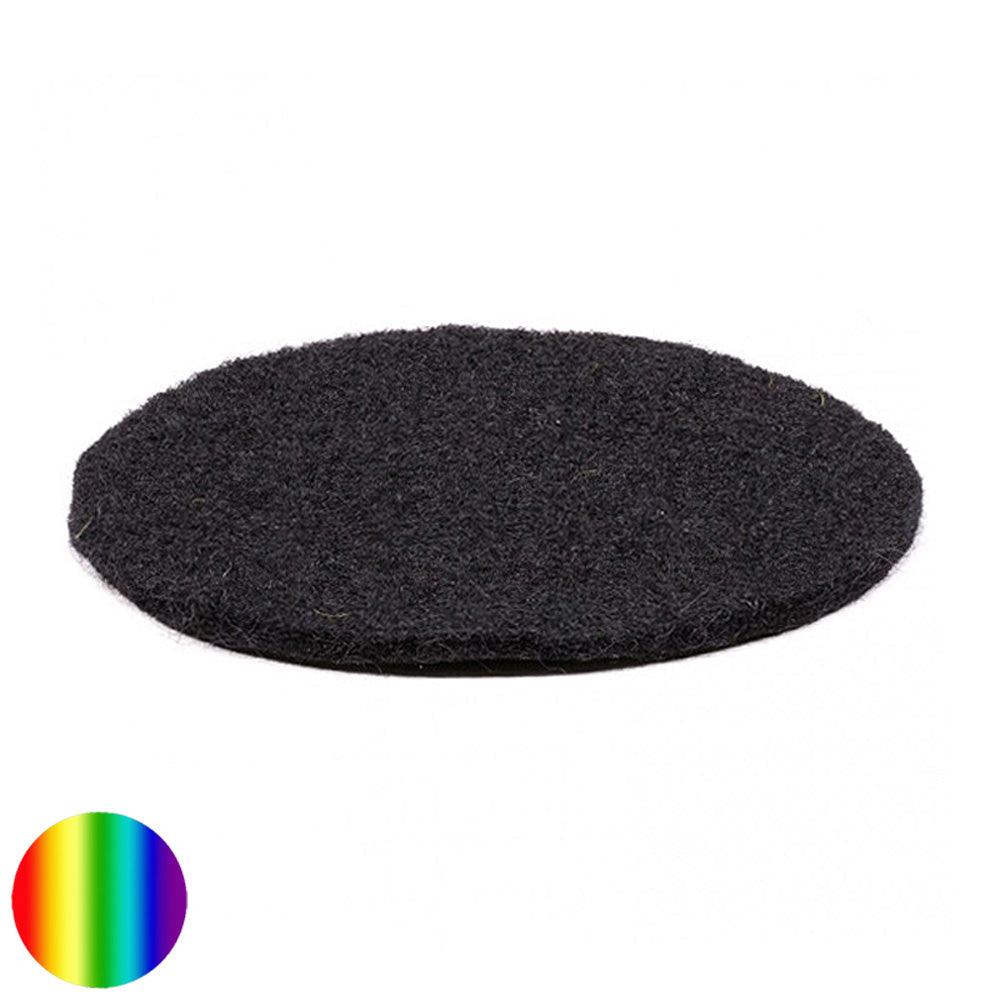 Filzuntersetzer für Klangschalen 20 cm - schwarz