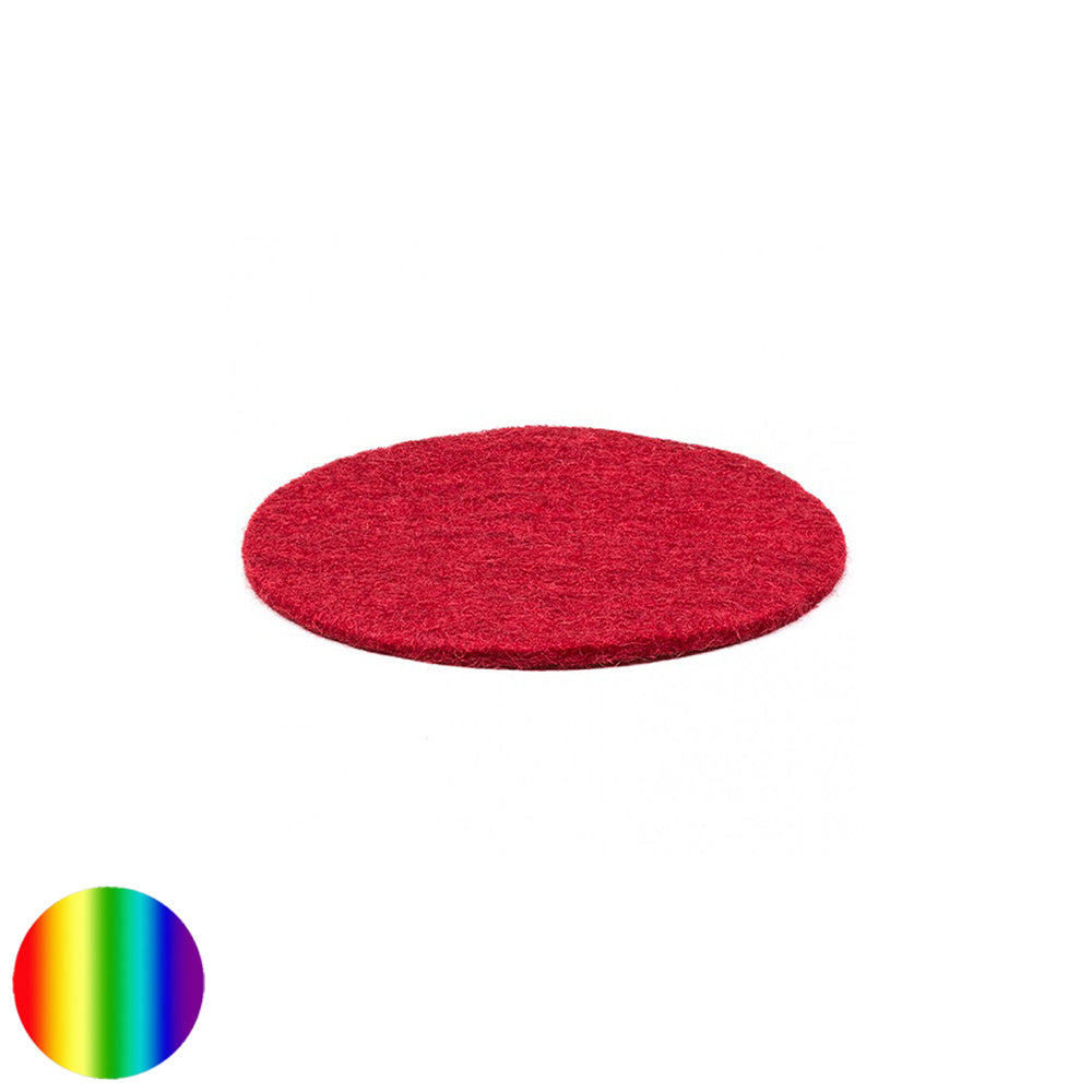 Filzuntersetzer für Klangschalen 10 cm - rot