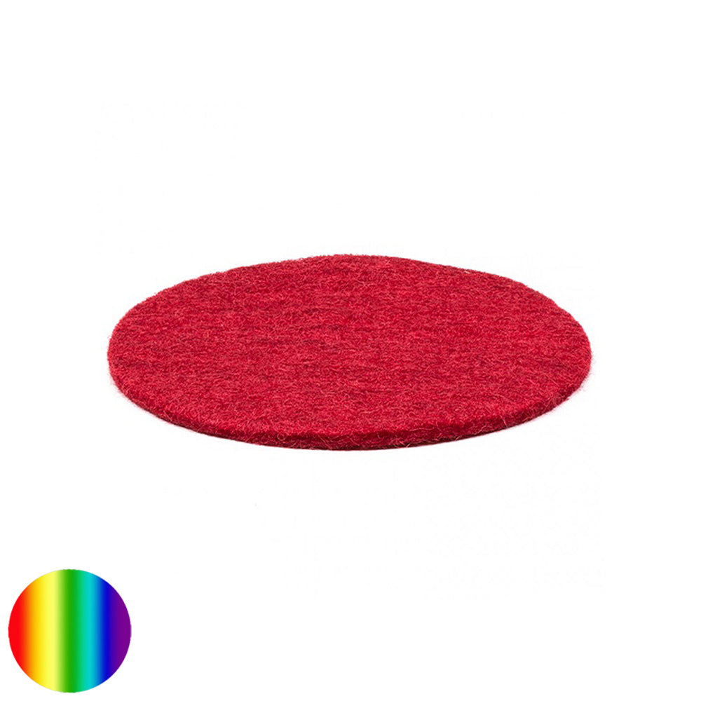 Filzuntersetzer für Klangschalen 15 cm - rot