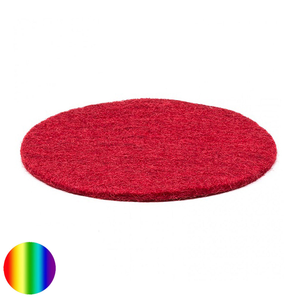 Filzuntersetzer für Klangschalen 20 cm - rot