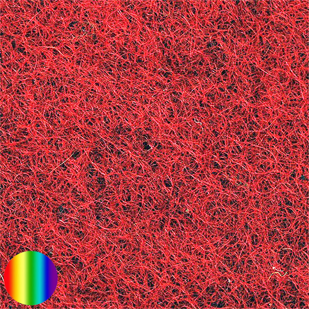 Filzuntersetzer für Klangschalen 20 cm - rot