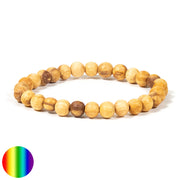 Palo Santo Armband runde Perlen 6mm