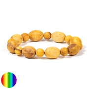 Palo Santo Armband rund-oval