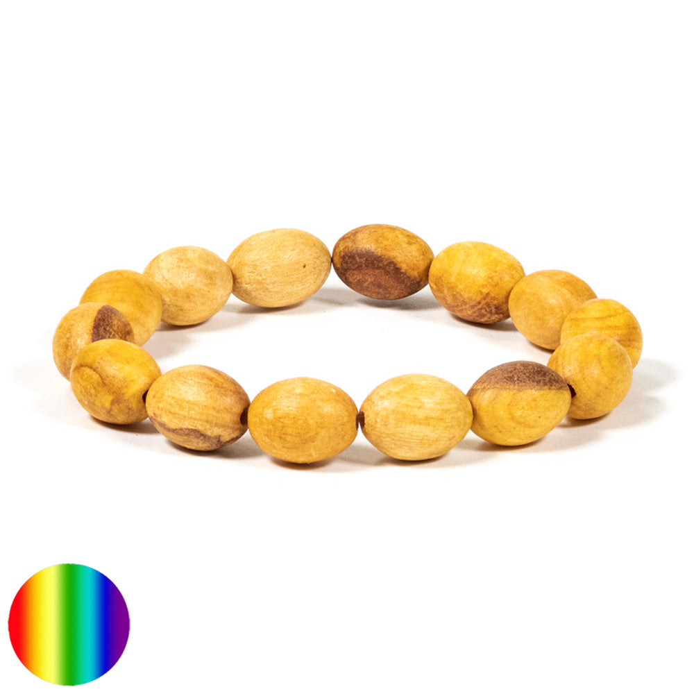 Palo Santo Armband ovale Perlen 10mm