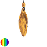 Palo Santo Halskette Feder klein