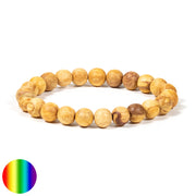 Armband Palo Santo - runde Perlen 8mm
