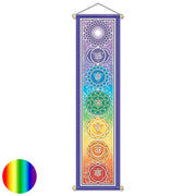 Chakra Wandschmuck - Stoff 30x120cm