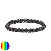 Armband - Lavastein Kugeln 7mm
