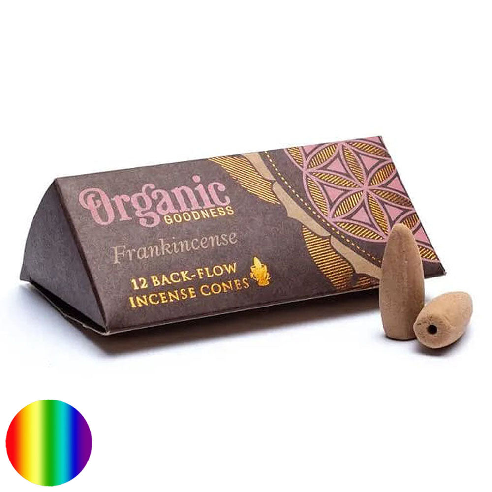 Organic - Natürliche Rückfluss Räucherkegel - Weihrauch