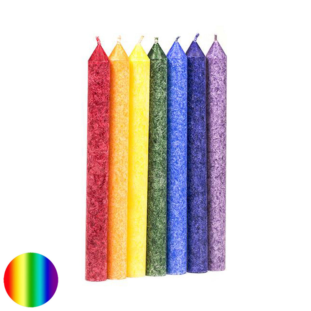 Stabkerzen Chakra im Set
