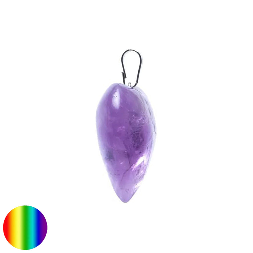 Anhänger Herz Amethyst 25mm