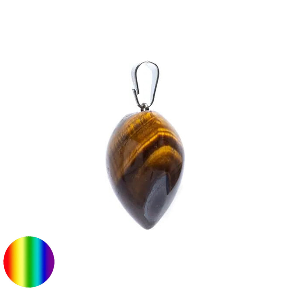 Anhänger Herz Tigerauge 20mm