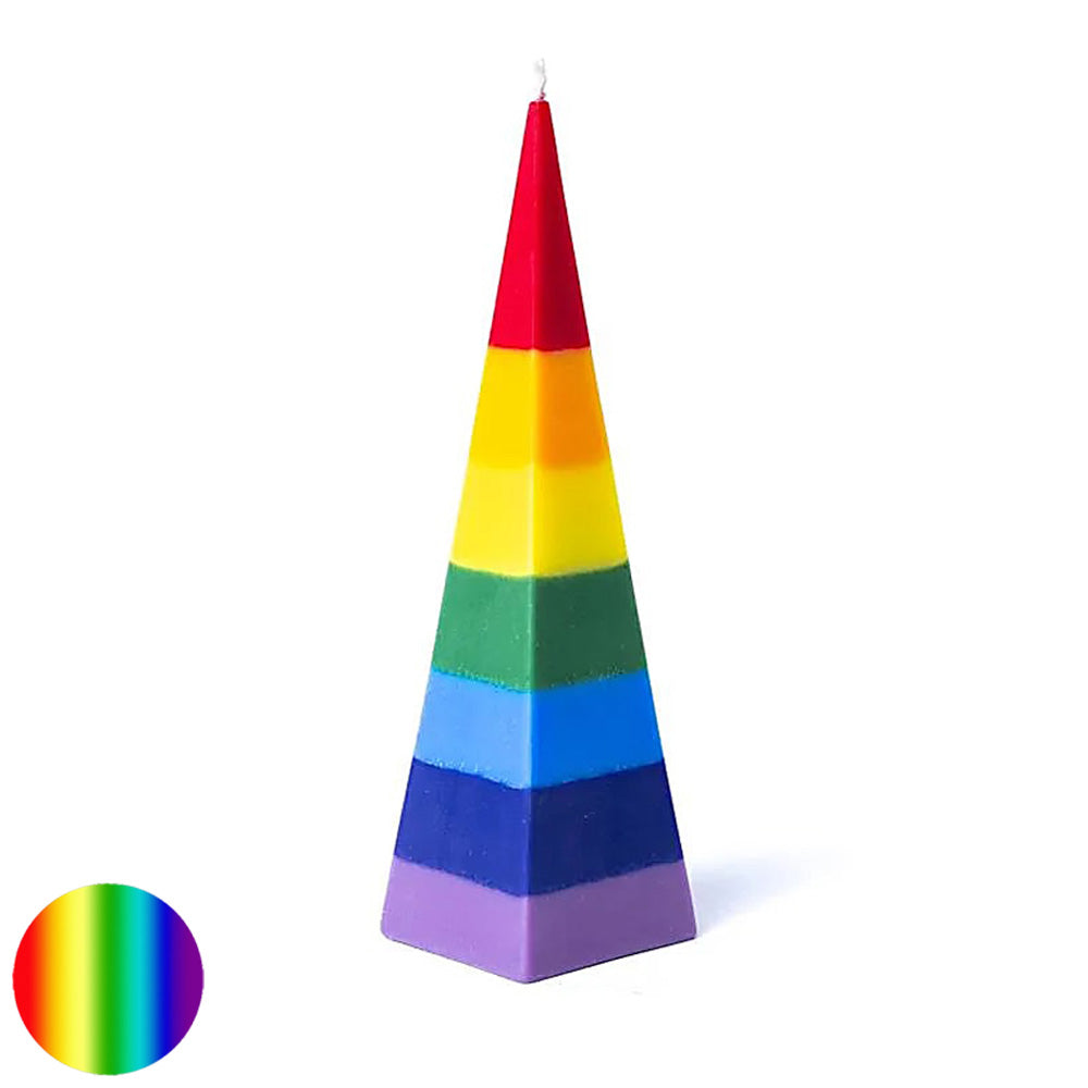 Kerze Pyramide - Chakra  | aus nachhaltigem Anbau