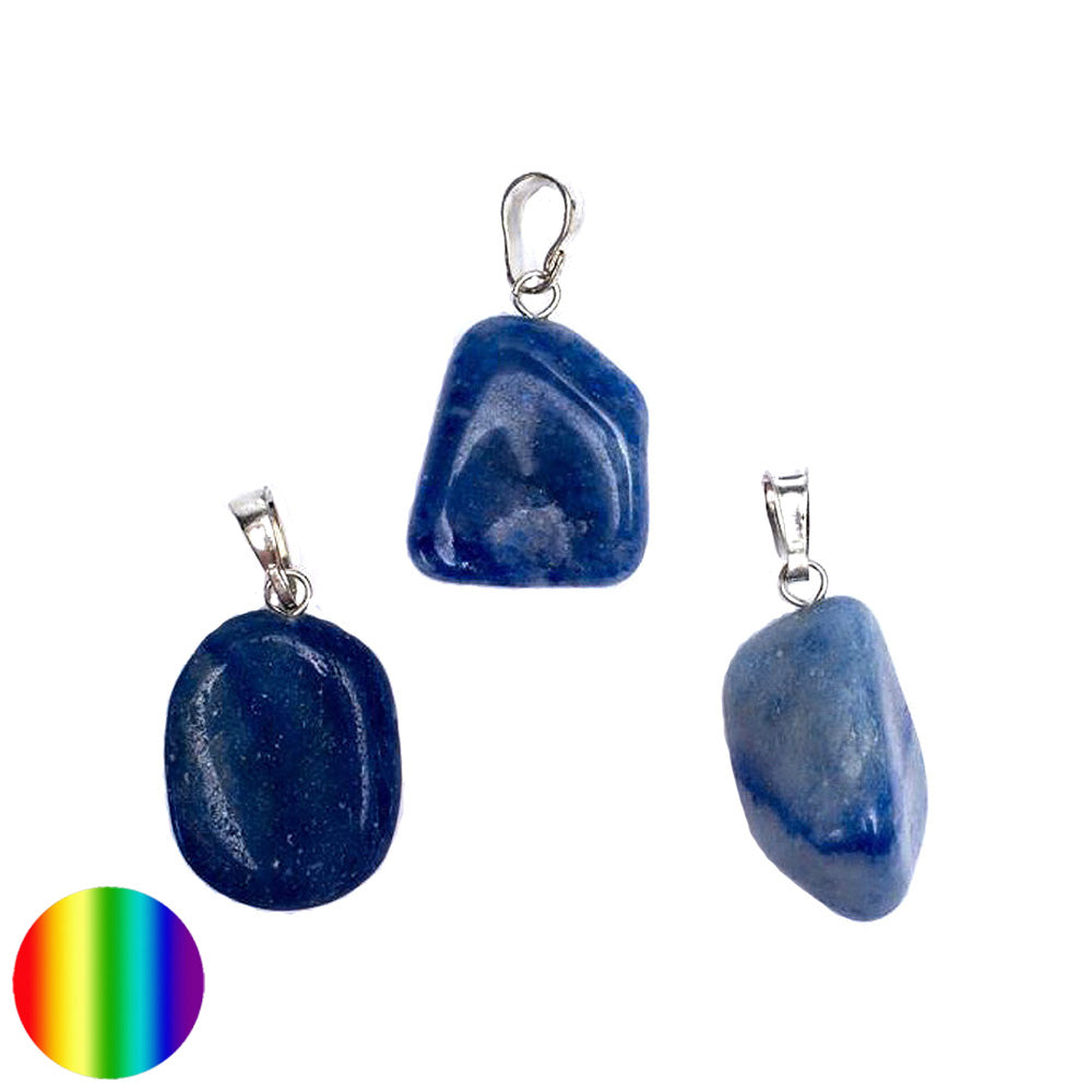 Edelstein-Anhänger Blauquarz