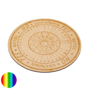 Pendeltafel graviert Astrologie
