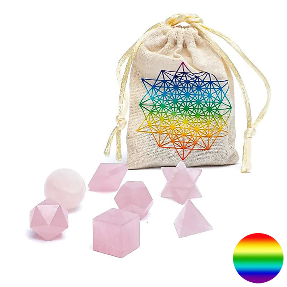 Heilige Geometrie-Set - 7-teilig |  LapisLazuli