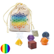 Heilige Geometrie-Set - 7-teilig - Chakra