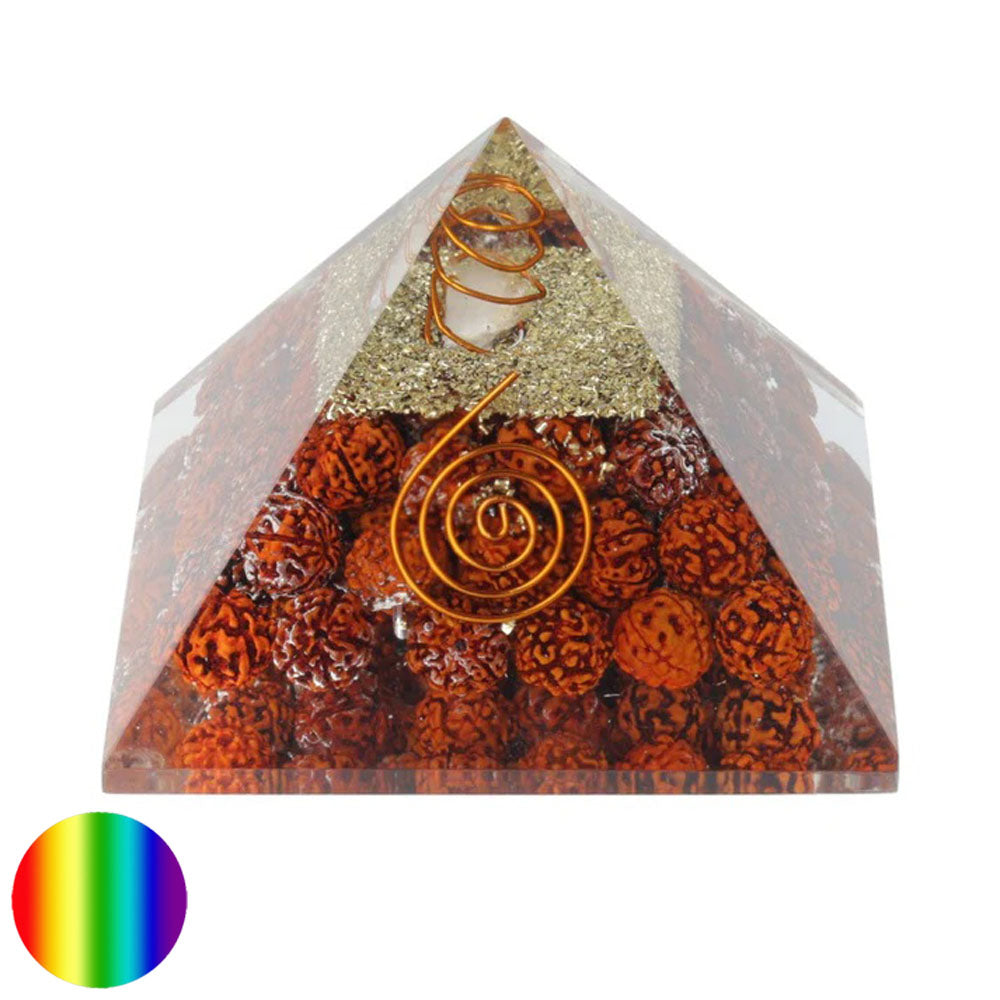 Orgonit-Pyramide - Rudraksha