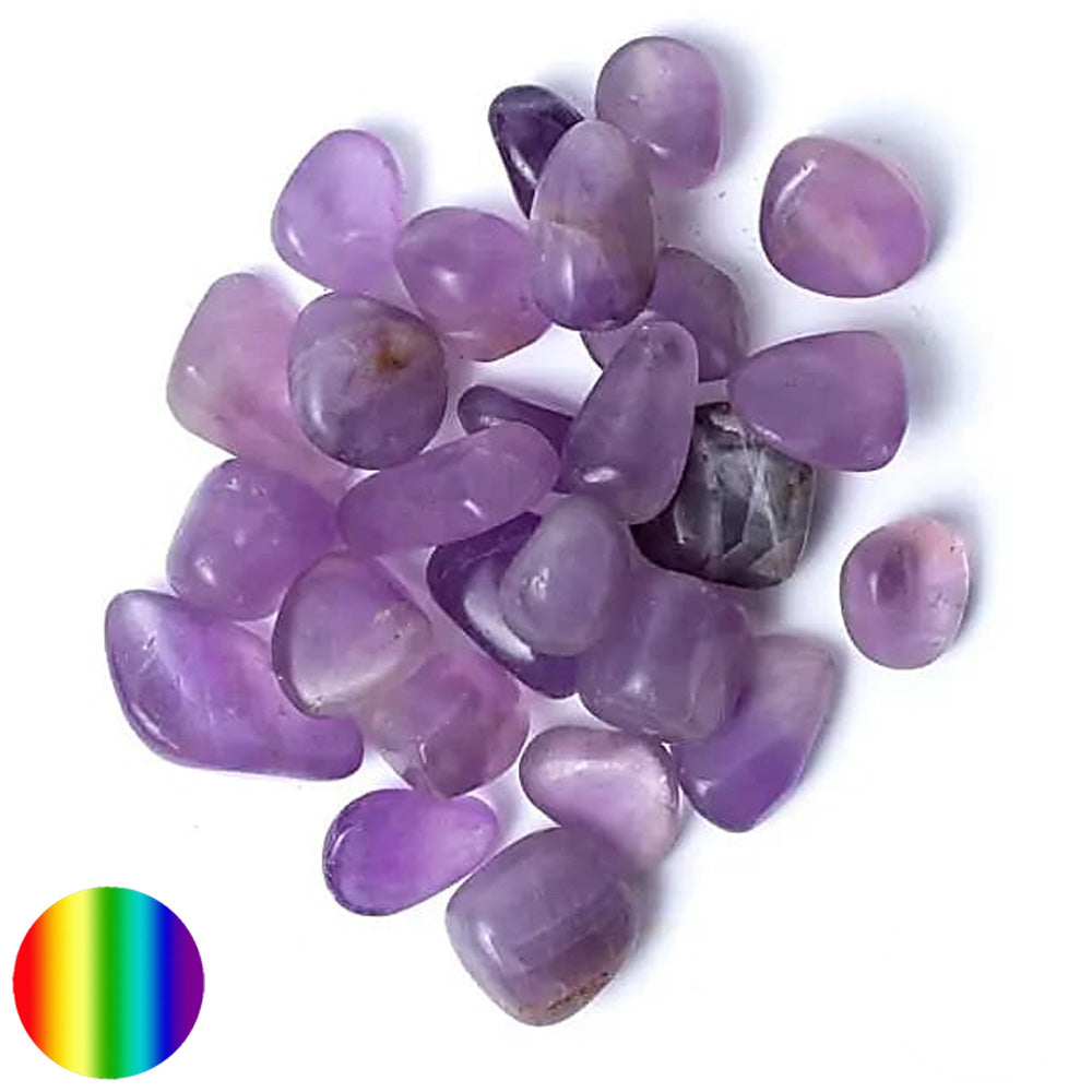 Trommelsteine - Amethyst 15-35mm | 300 Gramm