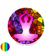Aufkleber - Yoga Selbstheilung