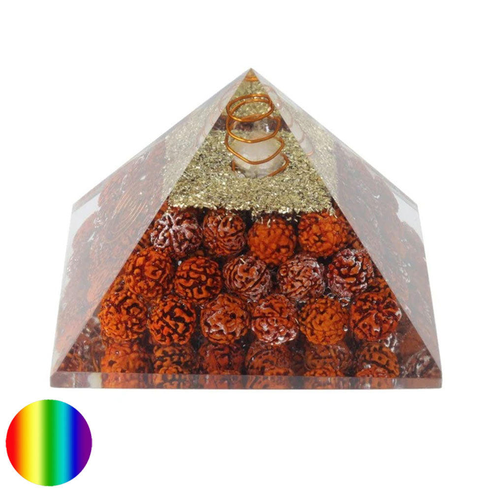 Orgonit-Pyramide - Rudraksha