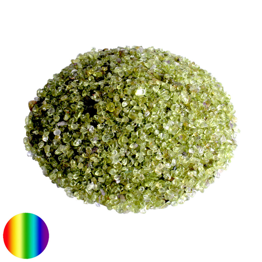 Peridot Trommelsteine 2-4 mm