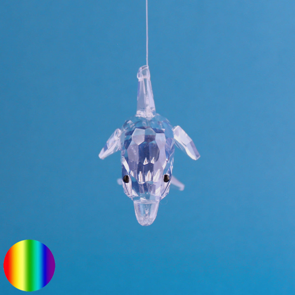 Glas Delfin - klar 10cm