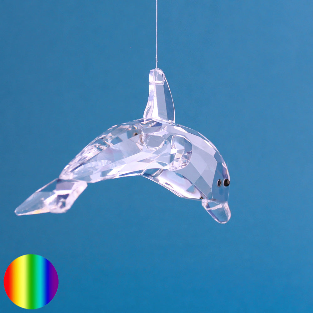 Glas Delfin - klar 10cm