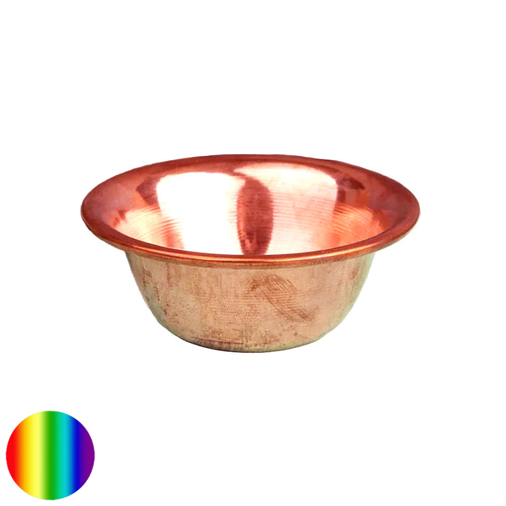 Räucherschale Kupfer schlicht - 8,3 cm