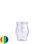 Sandra Rich - Glas bauchig für Aufbewahrung Edelsteine
