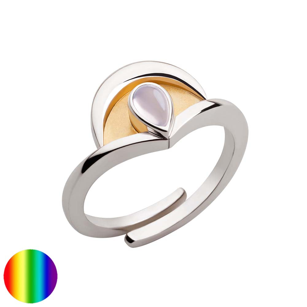 Collection inner Light - Licht-Energie Ring - Ring der Intuition
