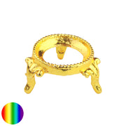 Kugelständer - Metall goldfarben