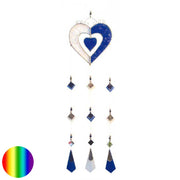 Tiffany Mobile Herzen blau