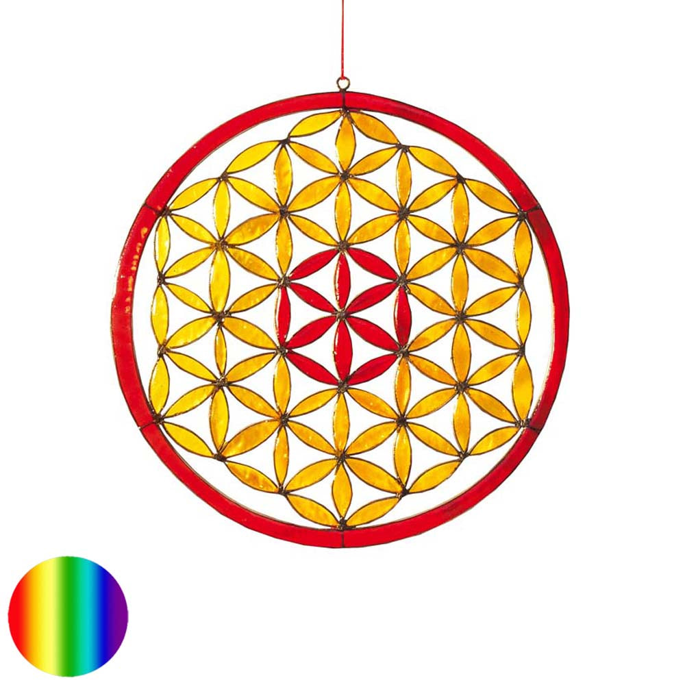 Suncatcher Blume des Lebens