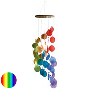 Muschel-Mobile Spirale Regenbogen