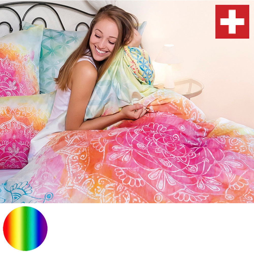 Spirit of Om Bettwäsche Garnitur Faszination-Rainbow