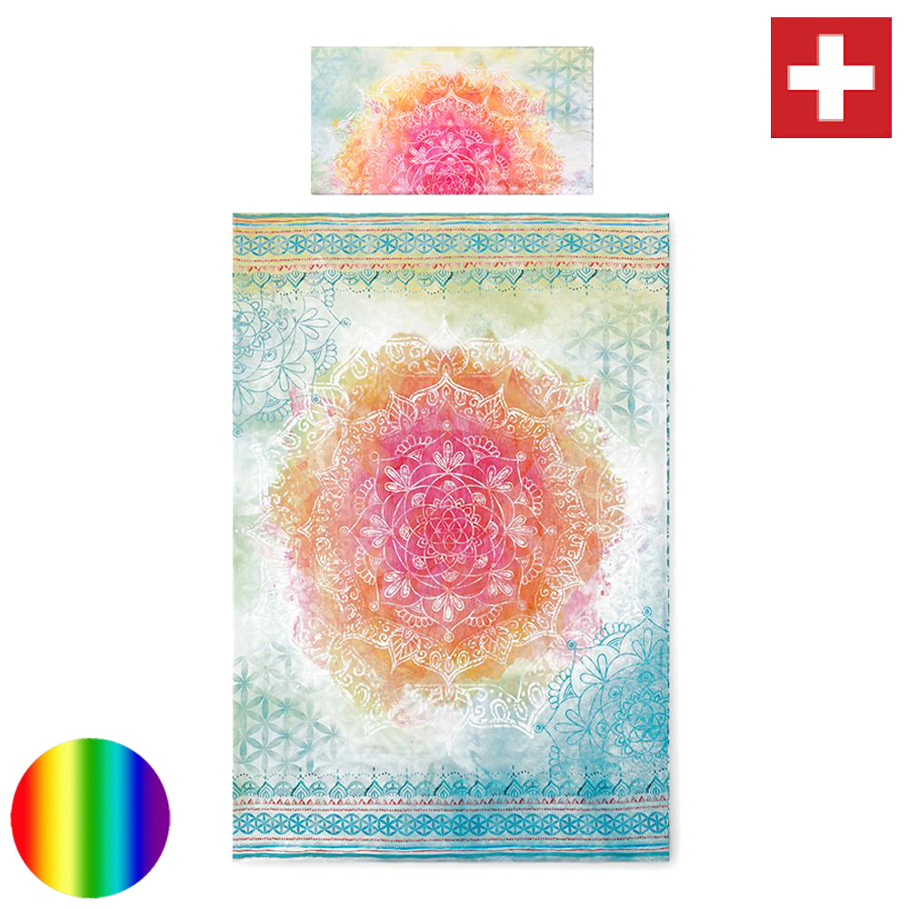 Spirit of Om Bettwäsche Garnitur Faszination-Rainbow