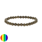 Armband Kugeln Pyrit 6mm