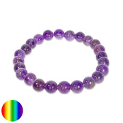 Armband Kugeln 8mm Amethystquarz