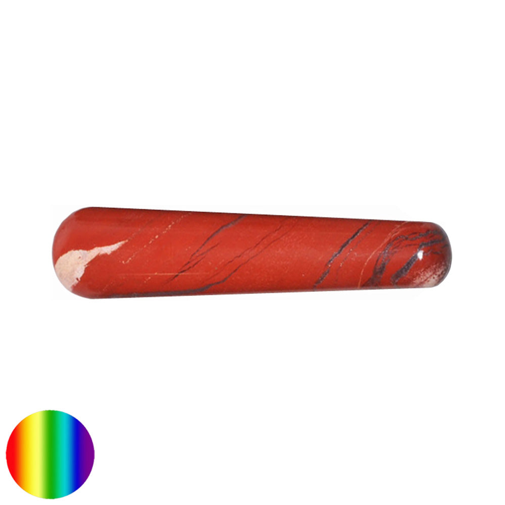 Massage-Griffel – Roter Jaspis
