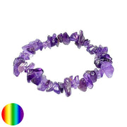 Splitter Armband Amethystquarz