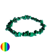 Splitter Armband Malachit