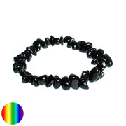Splitter Armband Schwarzer Turmalin