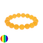 Weihrauch Armband - Kugeln gelblich 12mm