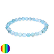 Armband Kugel 7mm - Larimar