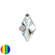 Regenbogen-Kristall - Rhombus 27mm bleifrei - Swarovski